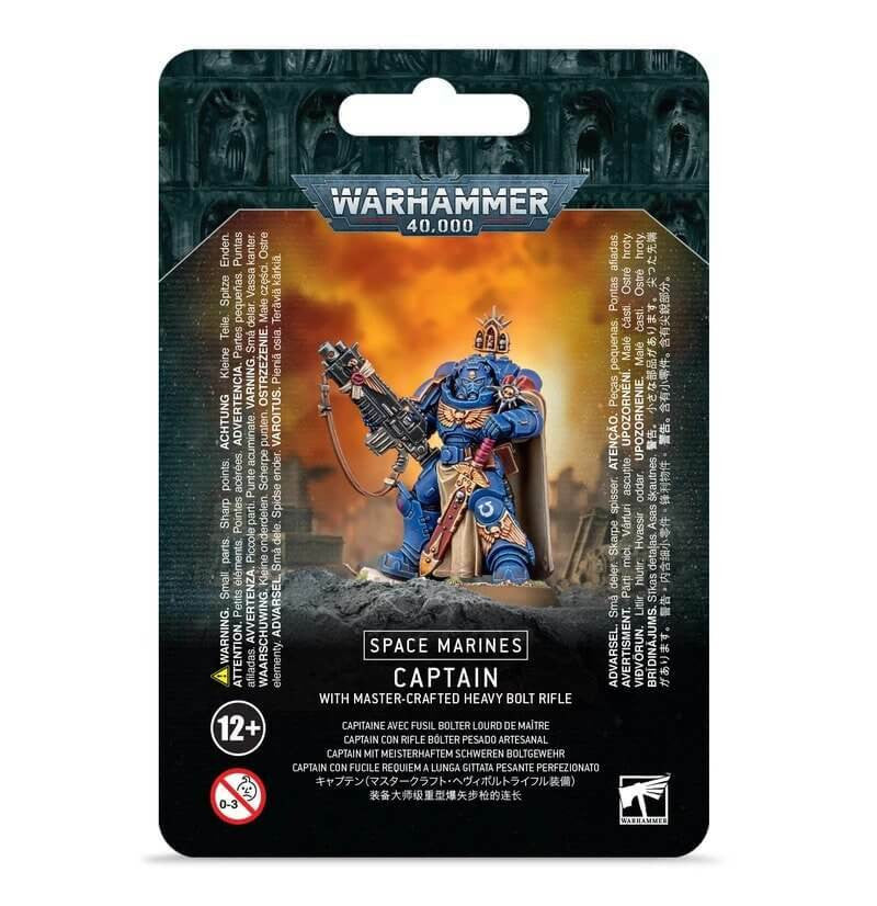 Games Workshop Captain with Master-Crafted Heavy Bolt Rifle